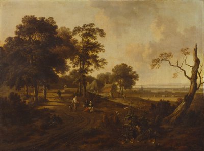 Landschap door Jan Wijnants